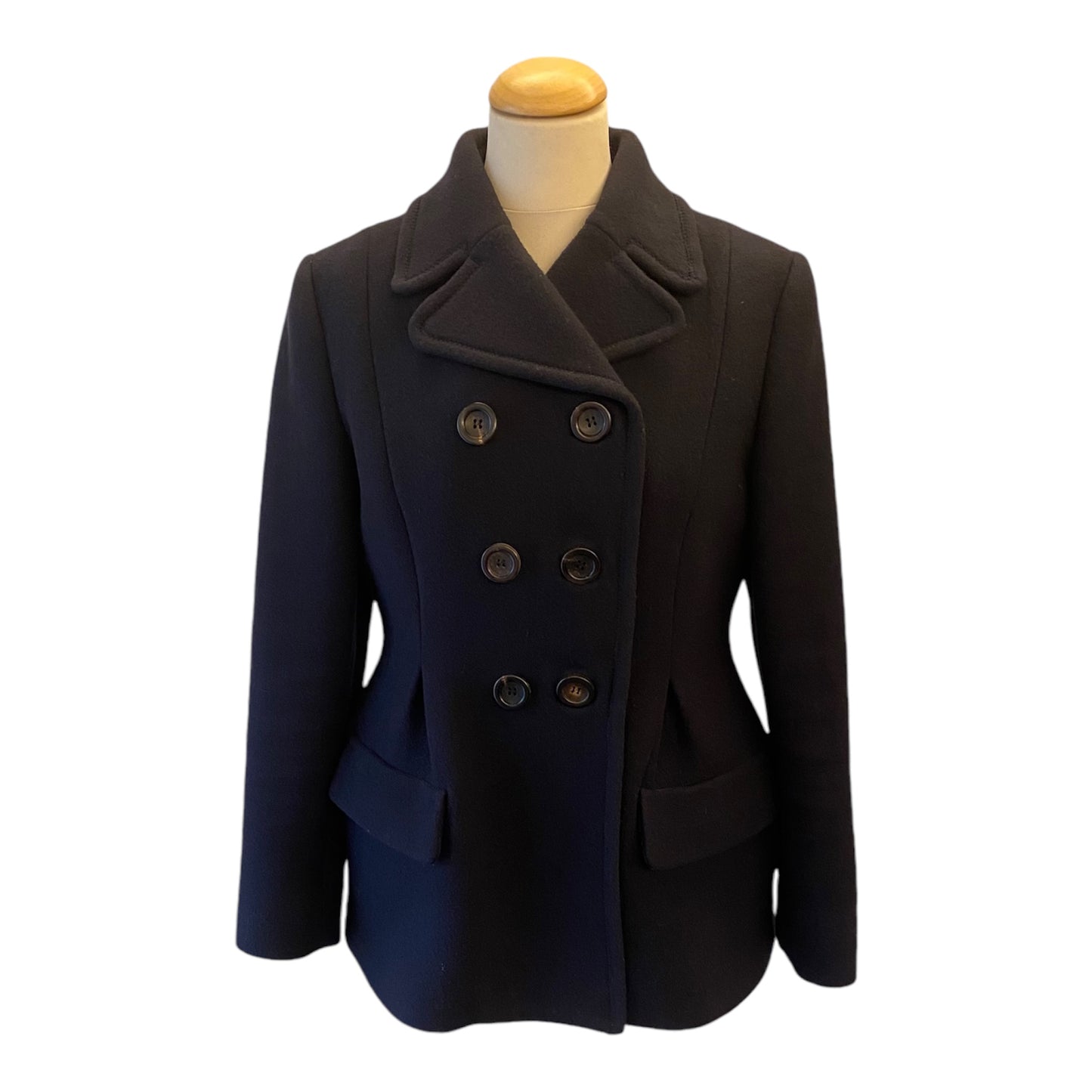 MIU MIU Wool Dark Blue Jacket Size It 44