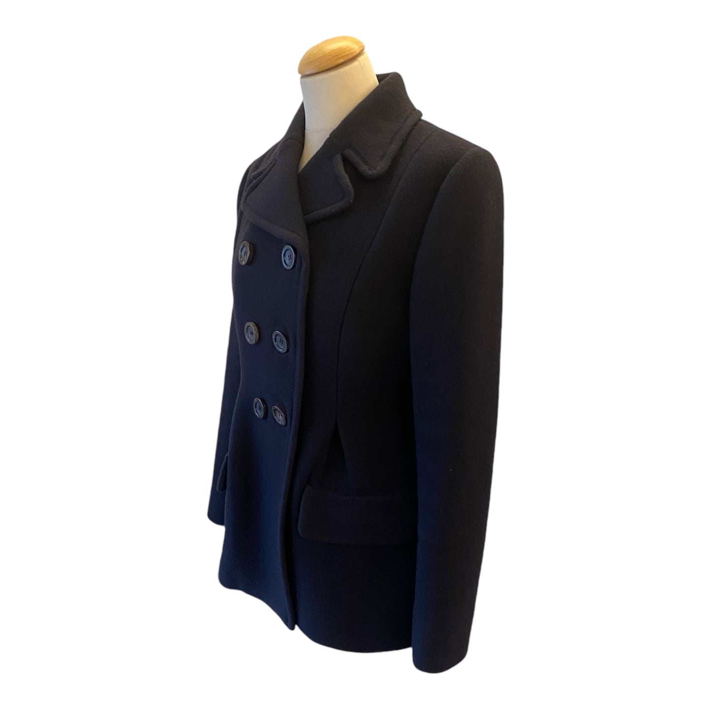 MIU MIU Wool Dark Blue Jacket Size It 44