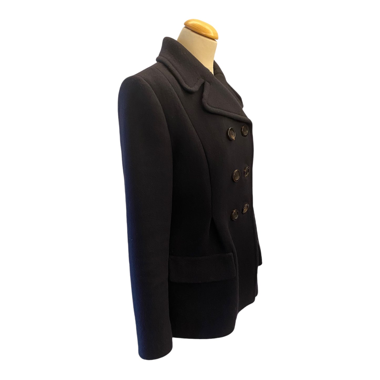 MIU MIU Wool Dark Blue Jacket Size It 44