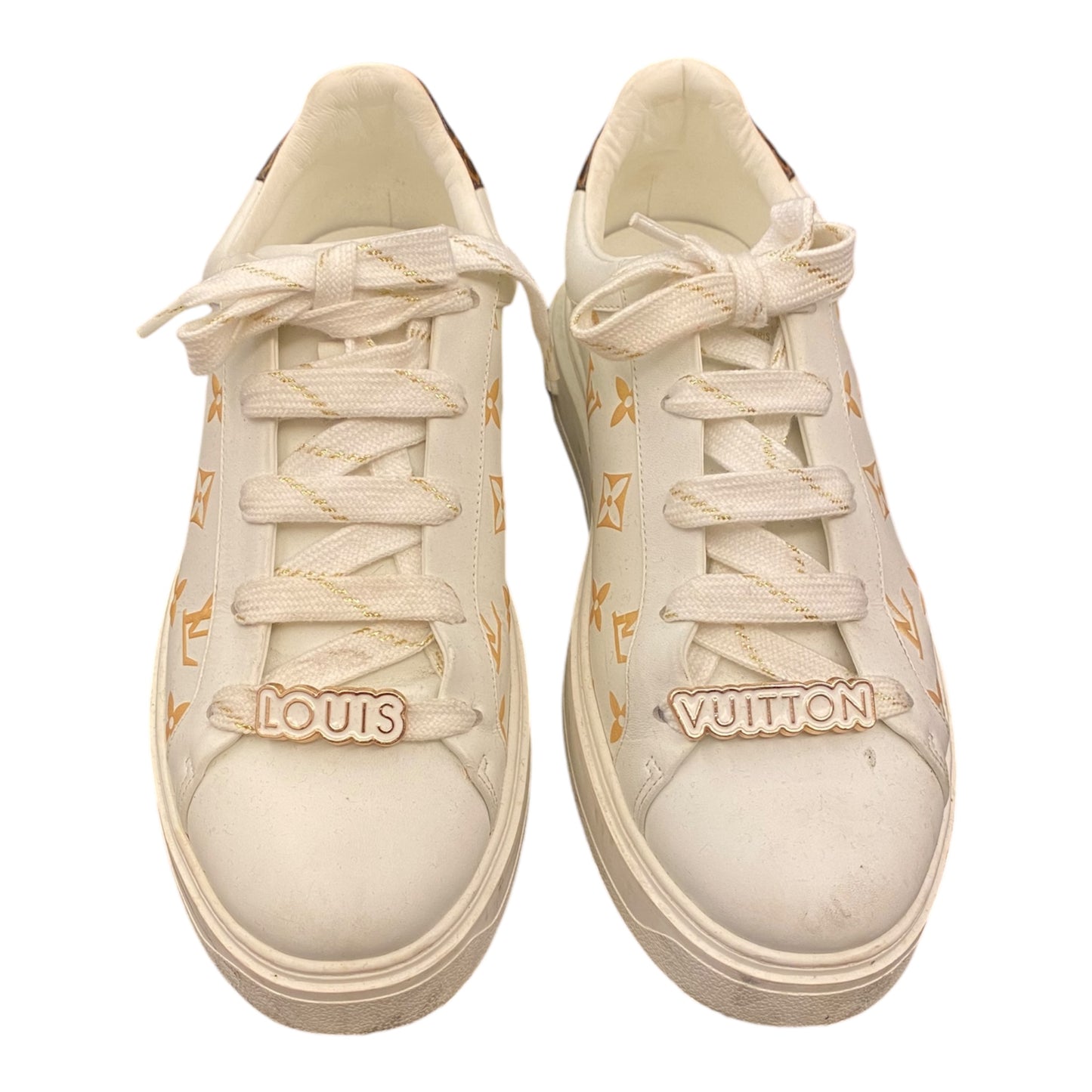 LOUIS VUITTON Time Out Trainer White Size 41