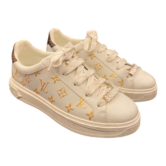 LOUIS VUITTON Time Out Trainer White Size 41