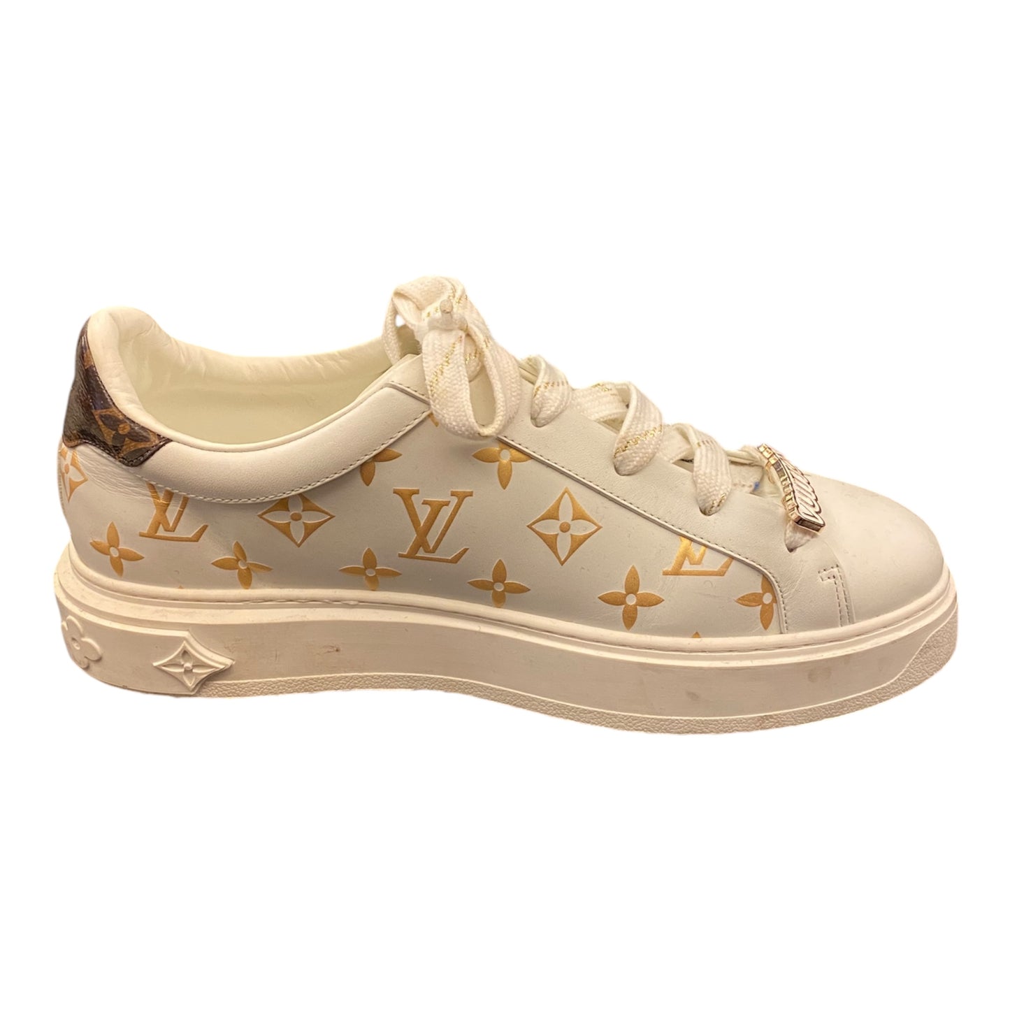 LOUIS VUITTON Time Out Trainer White Size 41