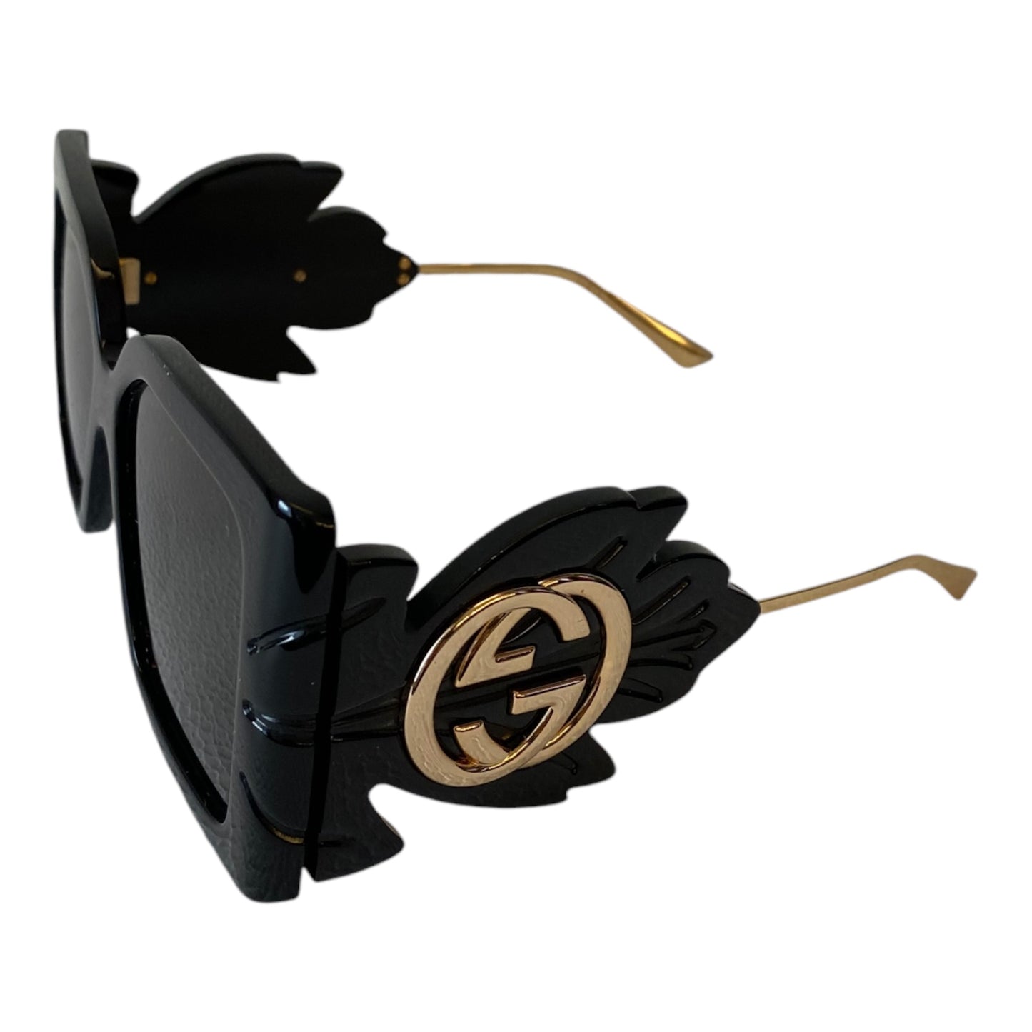 GUCCI Runway Edition Black Wing Sunglasses