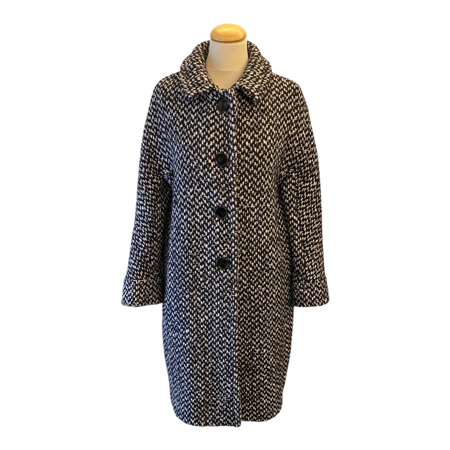 ‘S MAX MARA Virgin Wool Blend Coat Size 38