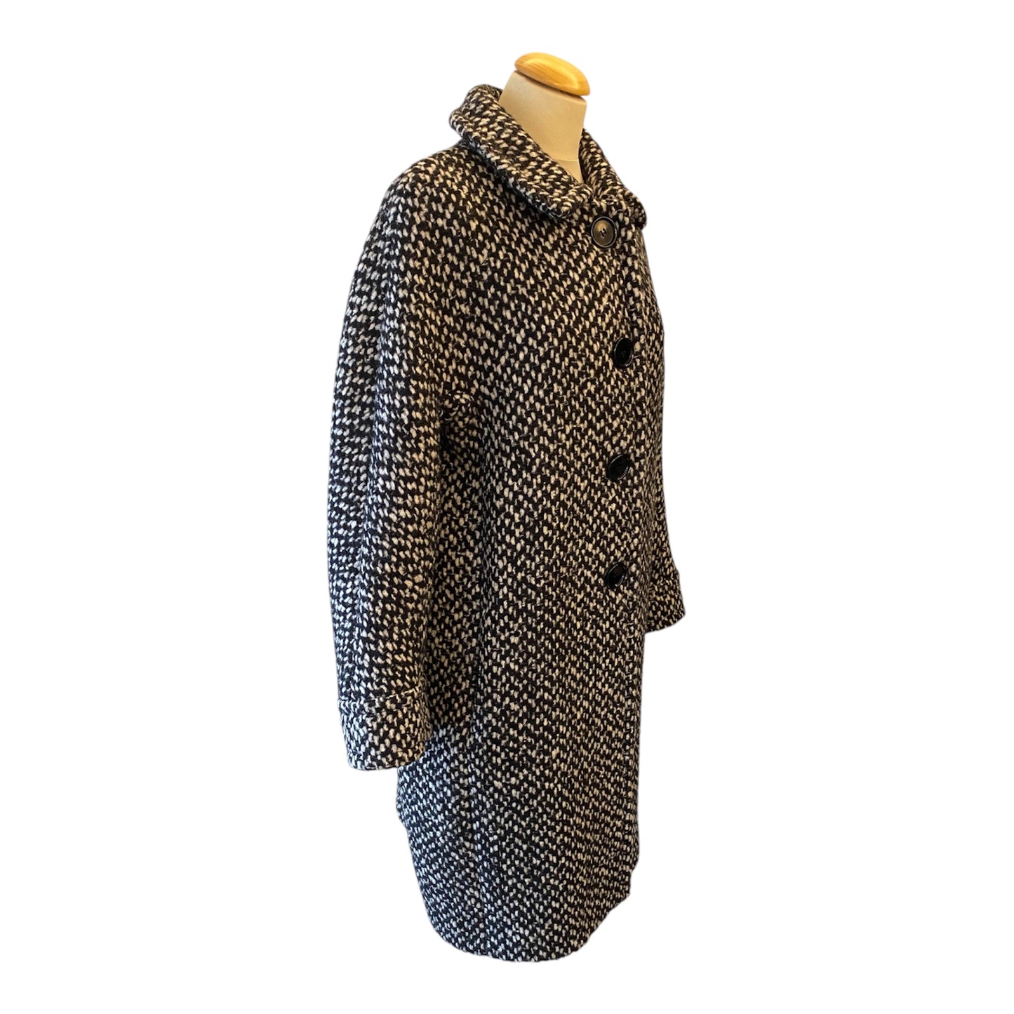 ‘S MAX MARA Virgin Wool Blend Coat Size 38