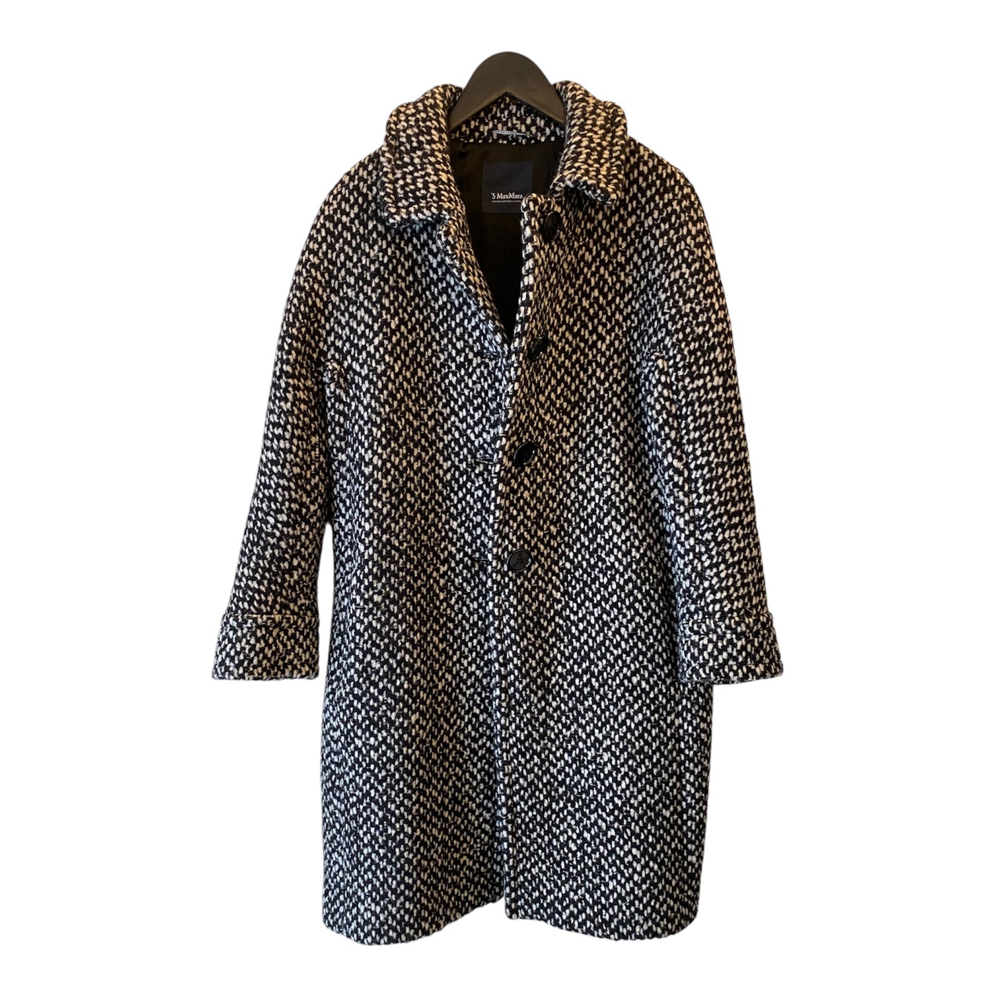 ‘S MAX MARA Virgin Wool Blend Coat Size 38