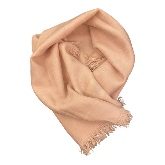 GUCCI Wool Scarf Light Pink 90