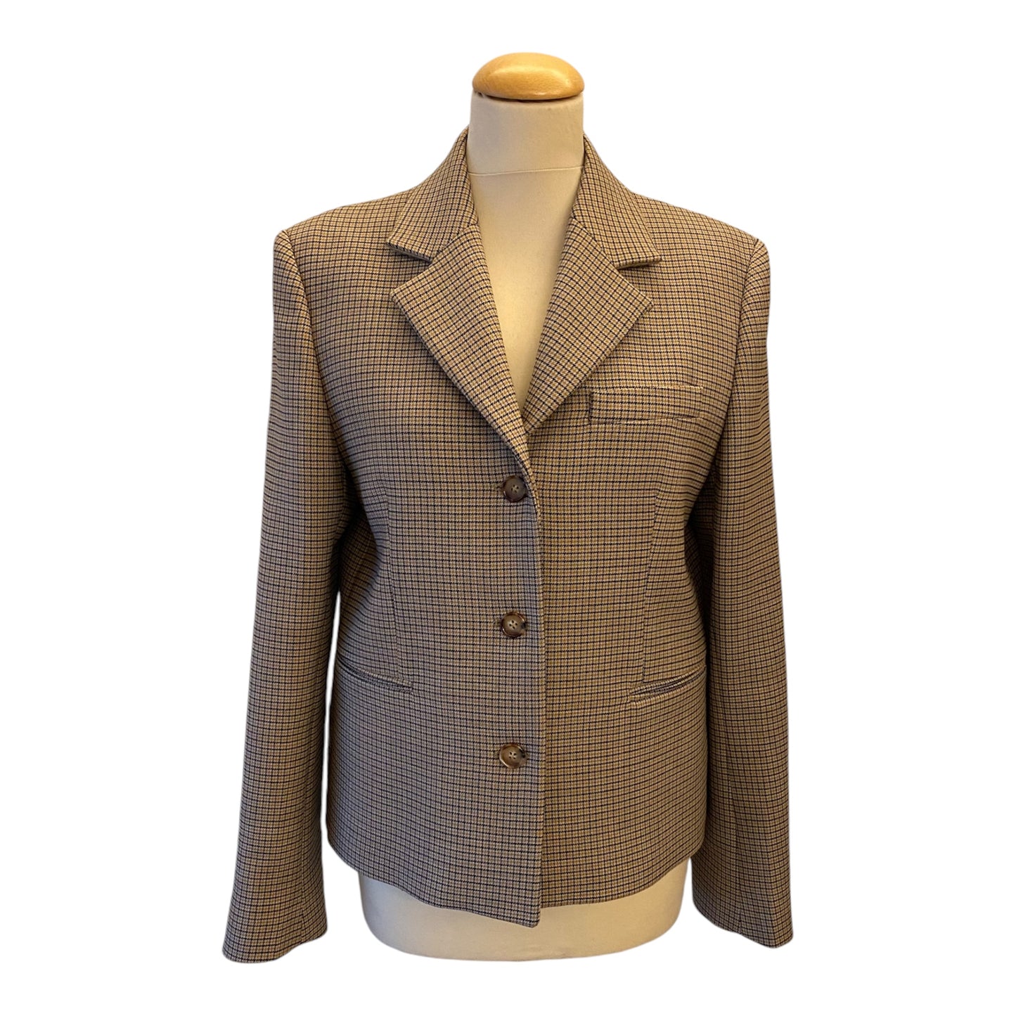 TOTÊME Petite Houndstooth Blazer Size 38