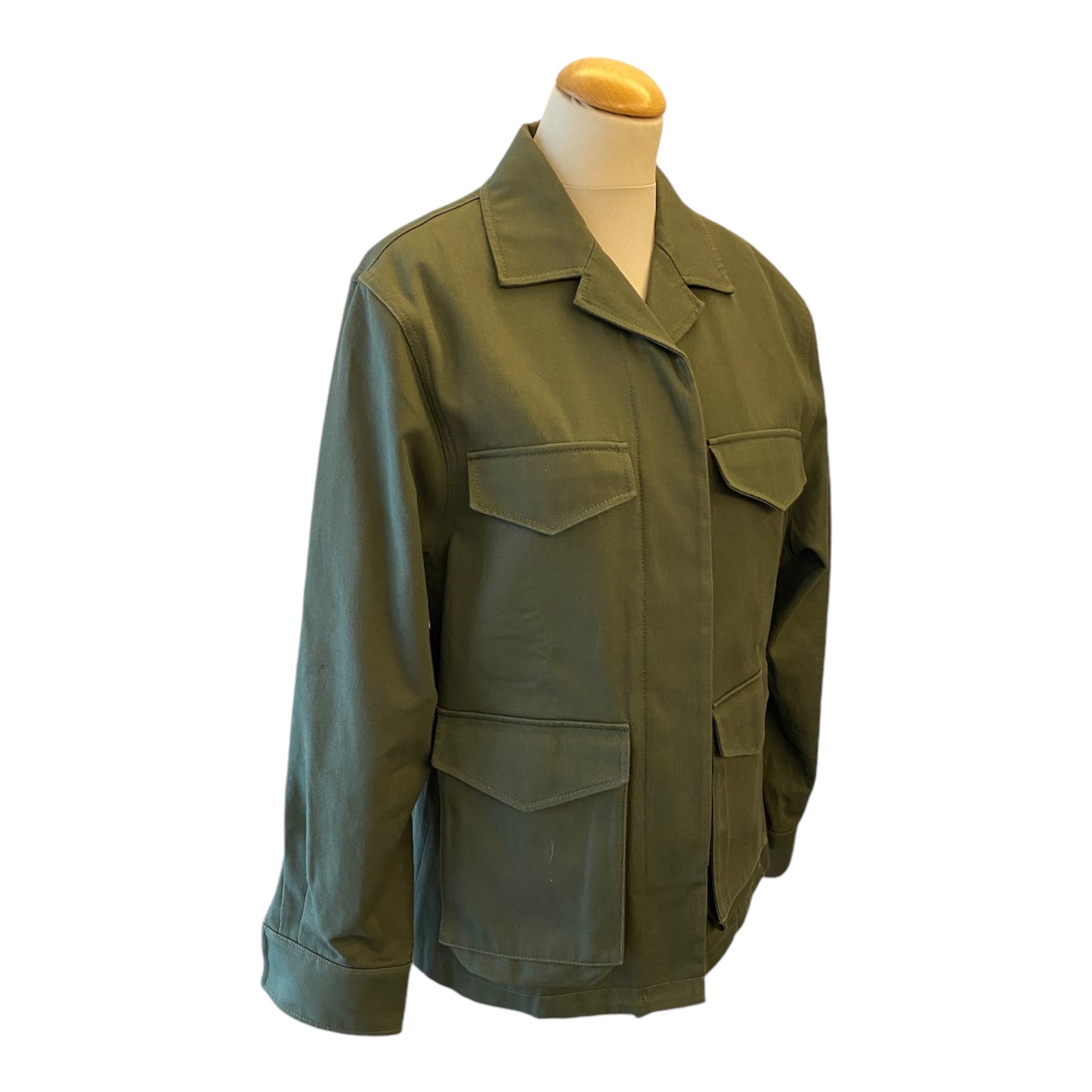 TOTÊME Army Jacket Khaki Green Size XS