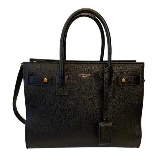 SAINT LAURENT Sac De Jour Baby Leather Tote Bag