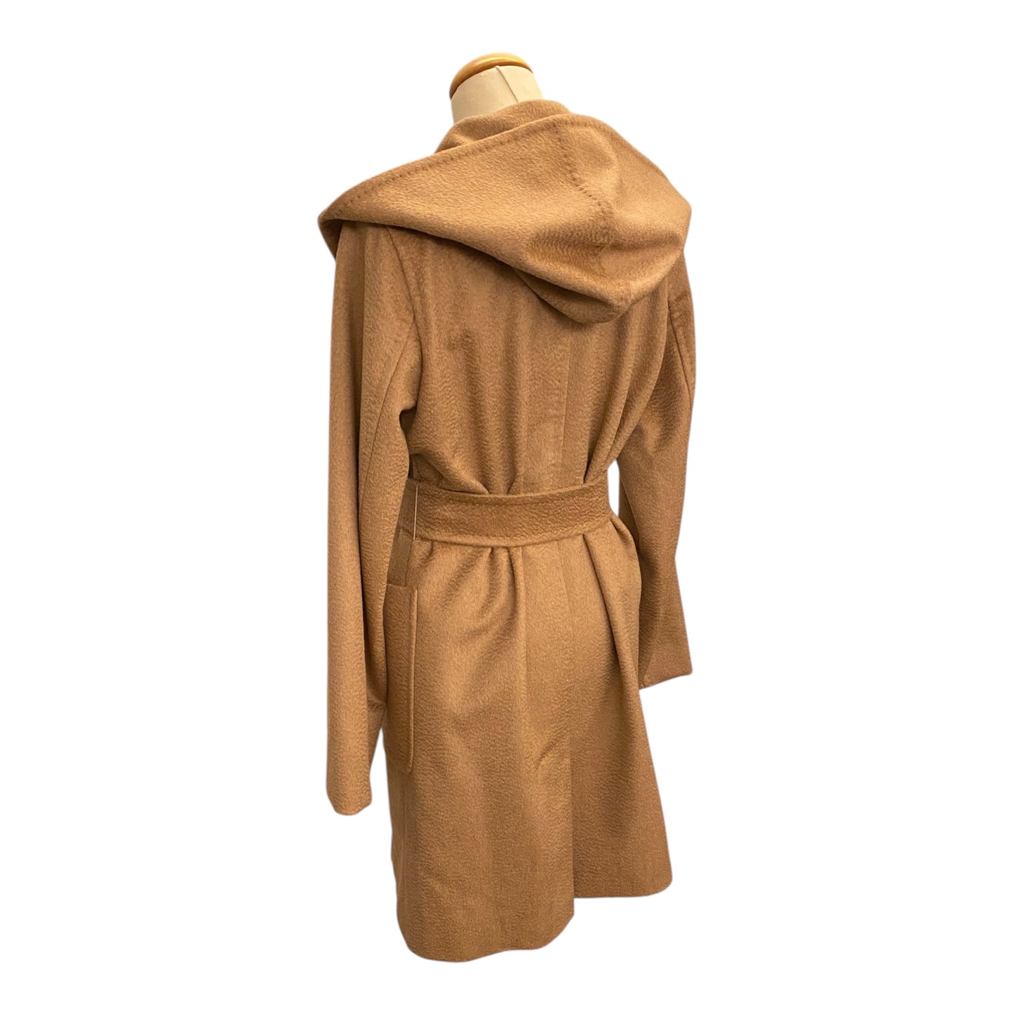 MAX MARA Beige Camelhair Coat Size Eu 40