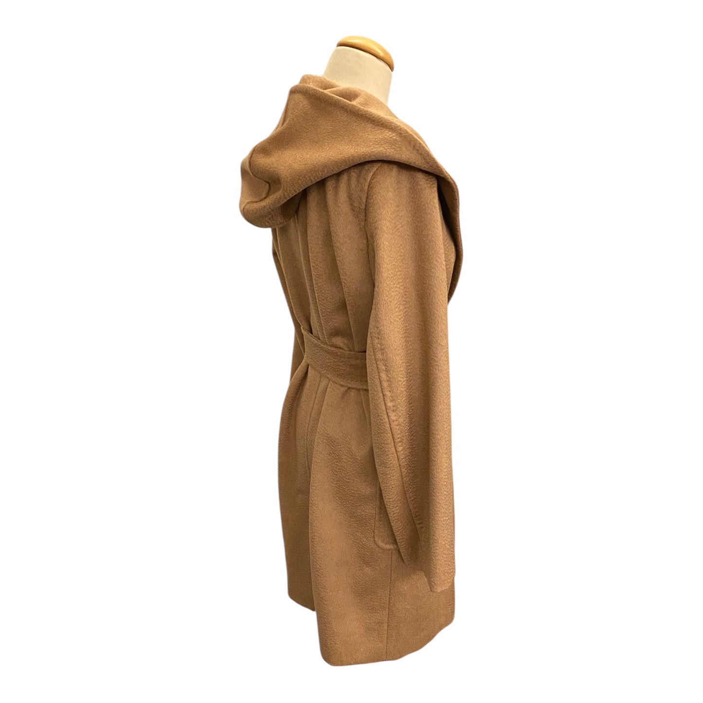 MAX MARA Beige Camelhair Coat Size Eu 40