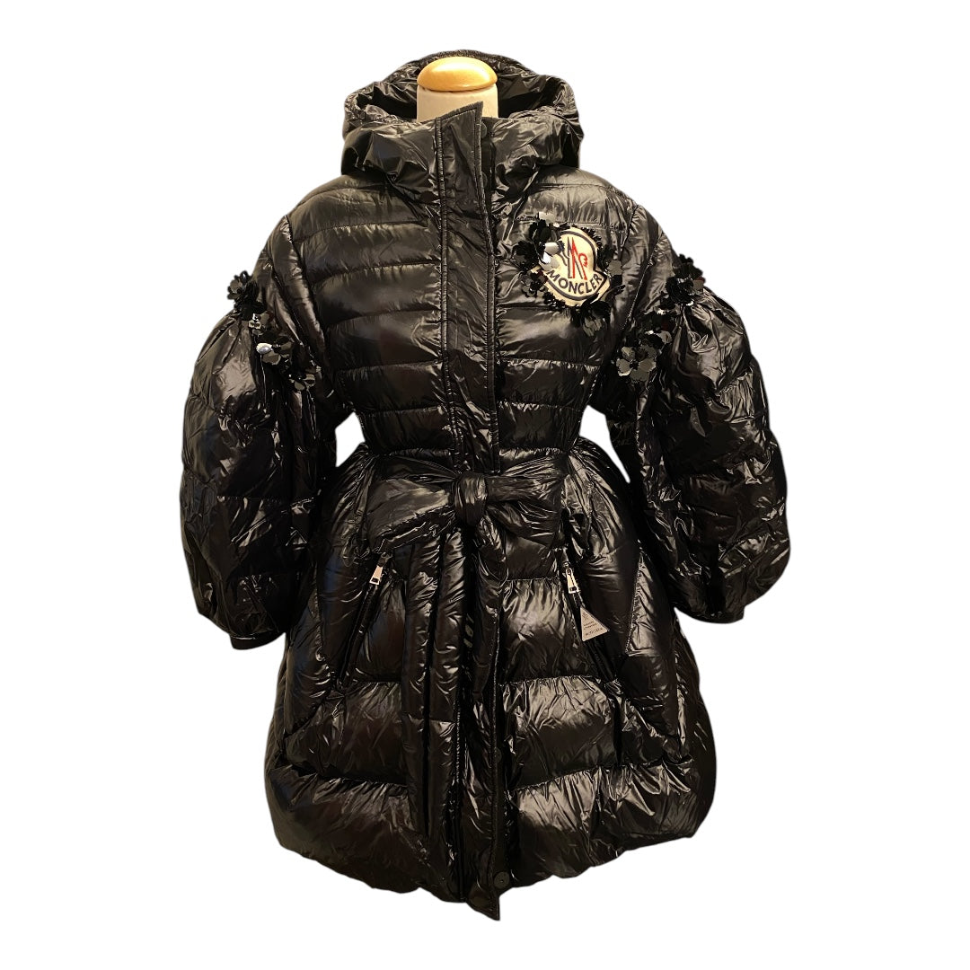 MONCLER Simone Rocha Black Down Coat Size 0