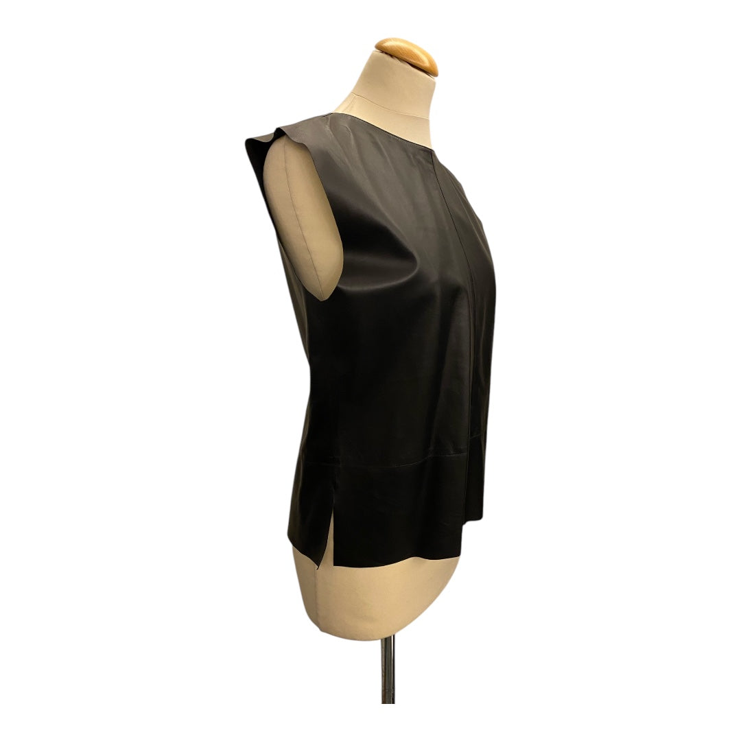 ARMA Black Leather Top Size 36