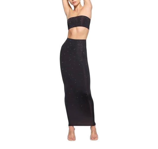 SKIMS x Swarovski Jelly Sheer Tube Skirt Size S