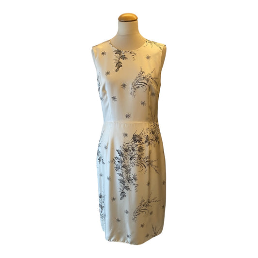 PRADA Silk Floral Dress Size It 44