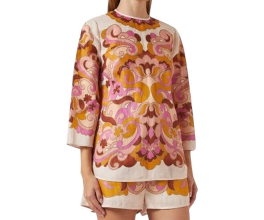 ZIMMERMANN Acadian Tunic Shorts Set Size 1