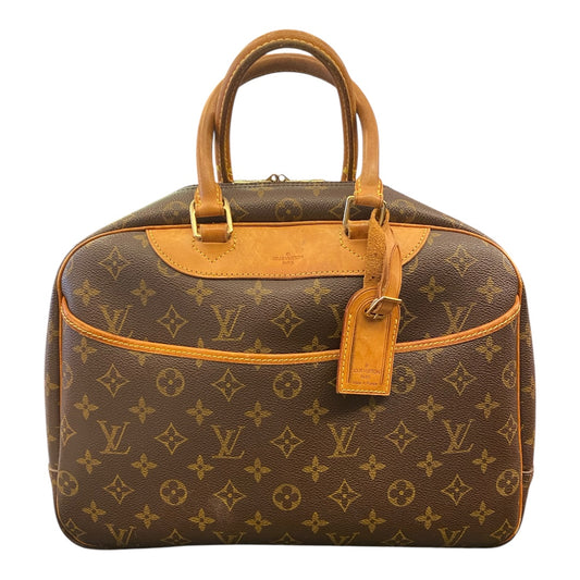 LOUIS VUITTON Monogram Bowling Vanity Deauville M47270 Handbag