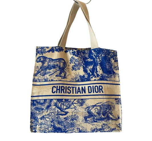 CHRISTIAN DIOR Dioriviera Tote Blue