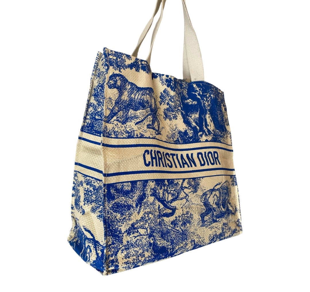 CHRISTIAN DIOR Dioriviera Tote Blue
