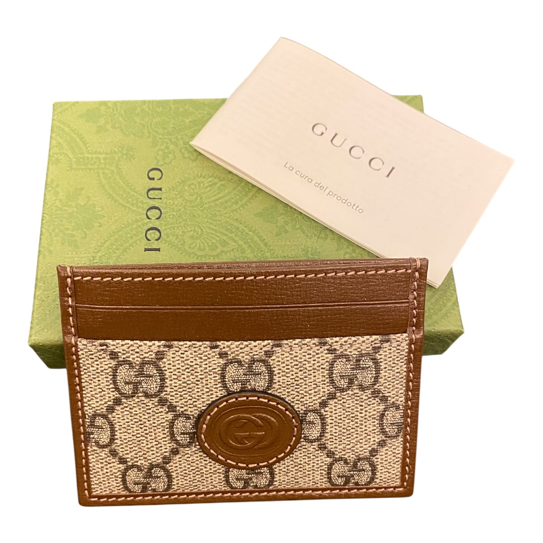 GUCCI Interlocking G Card Holder
