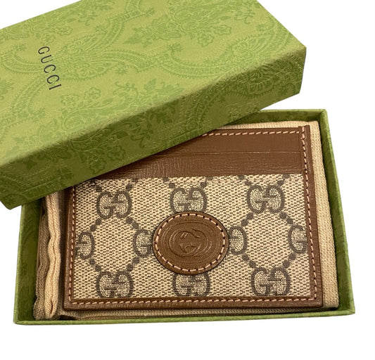 GUCCI Interlocking G Card Holder