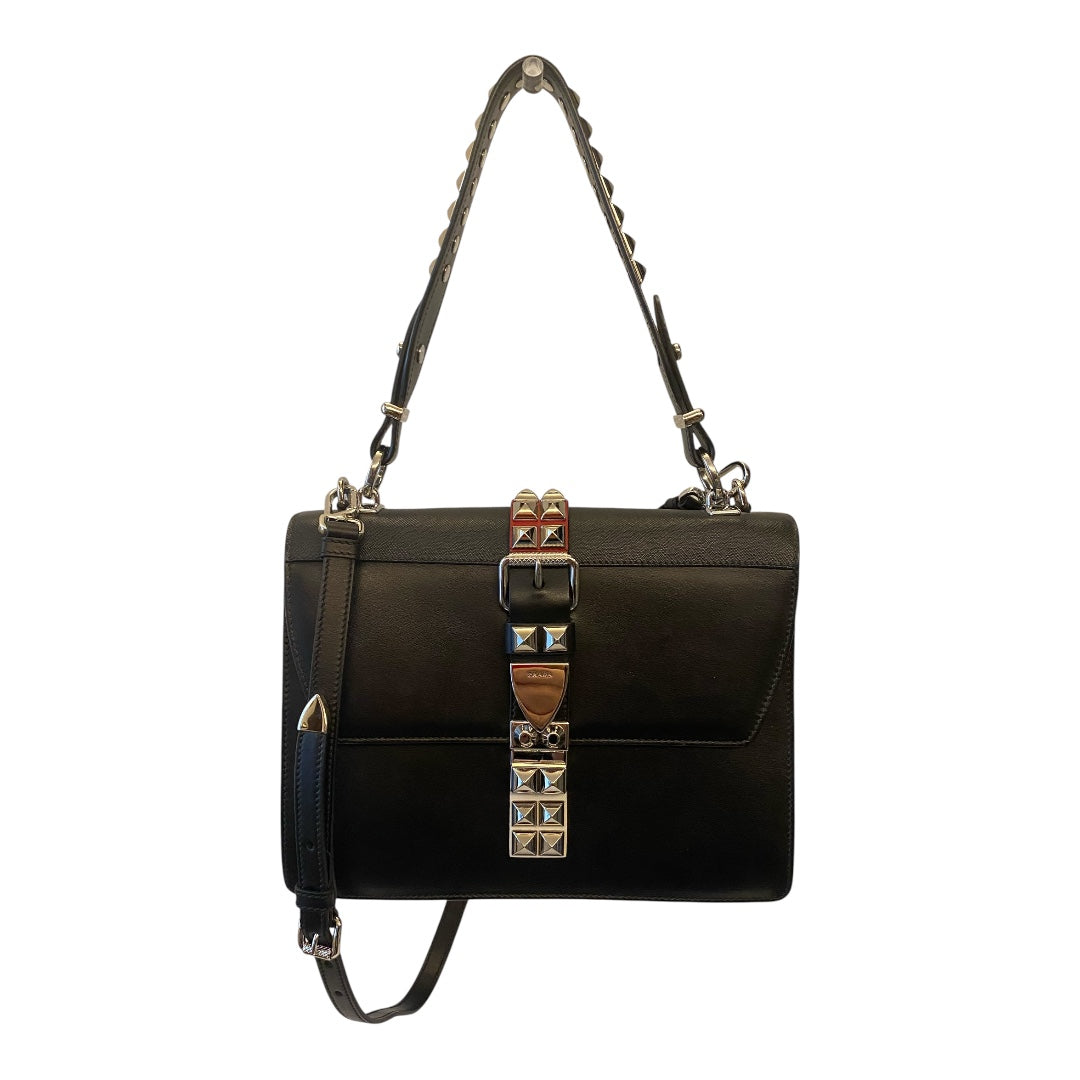 PRADA Elektra Leather Shoulder Bag