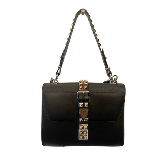 PRADA Elektra Leather Shoulder Bag