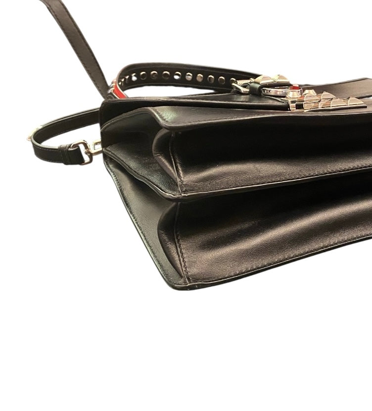 PRADA Elektra Leather Shoulder Bag