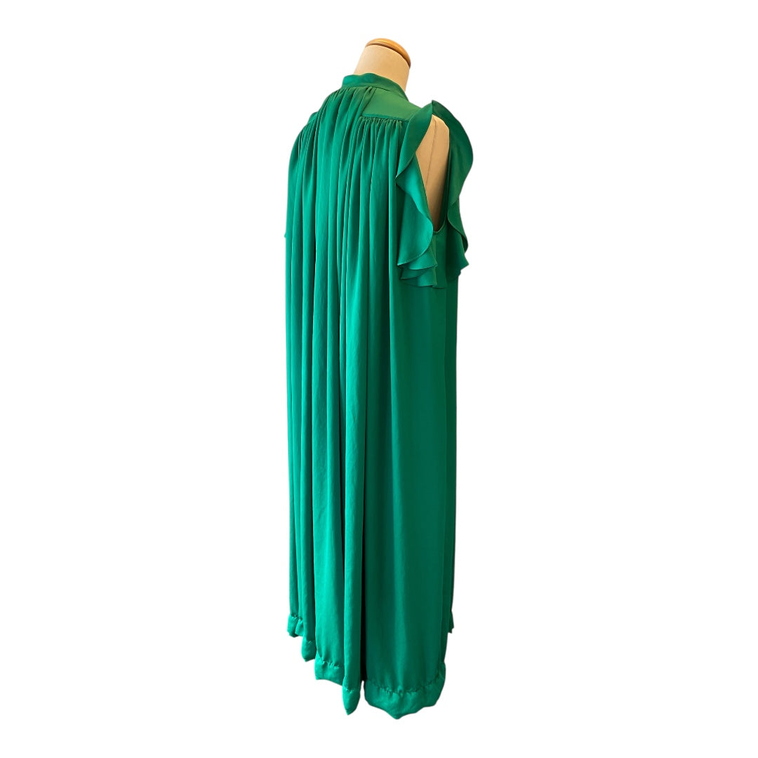 CHLOE Emerald Green Maxi Dress Size Fr 40