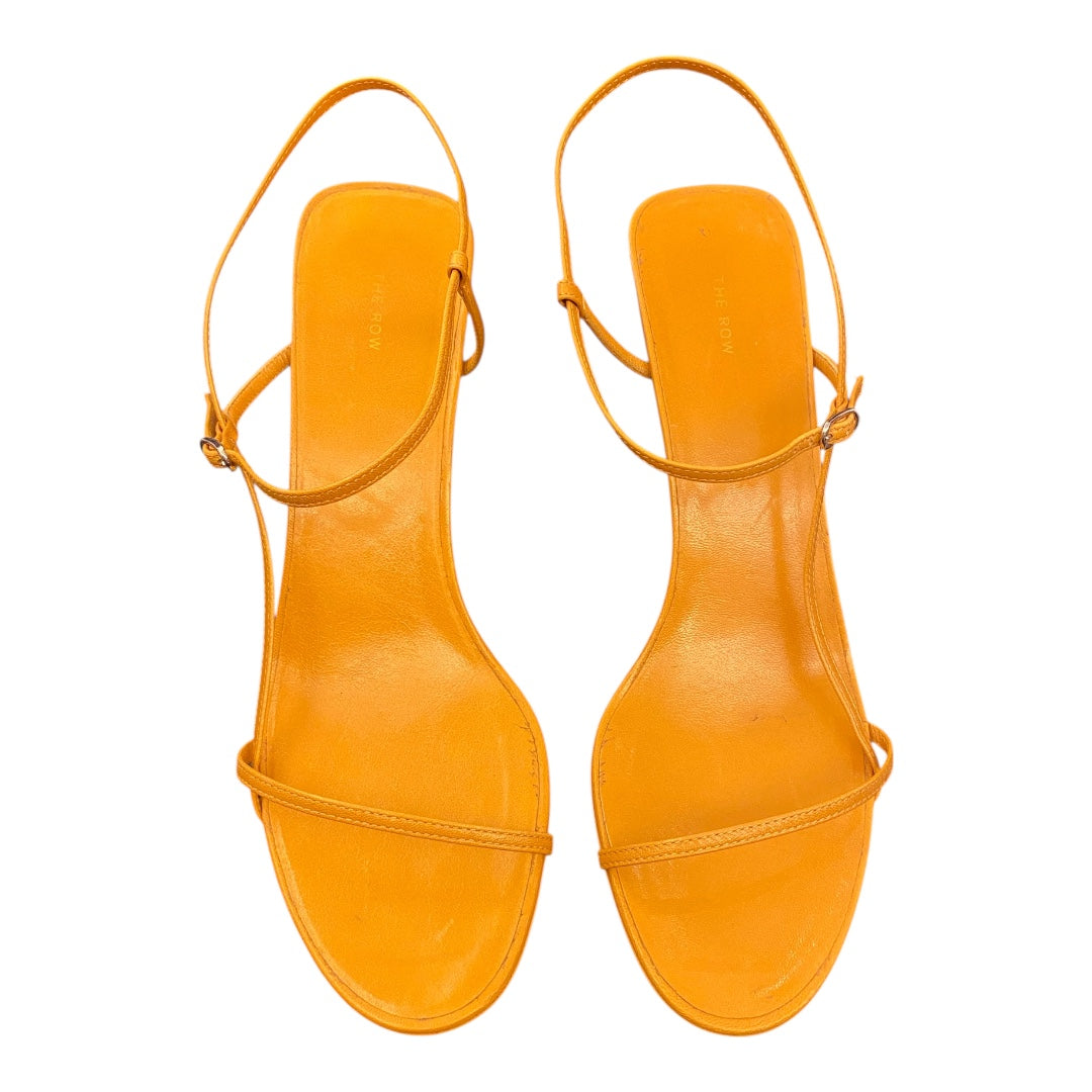 THE ROW Bare Sandals Yellow Size 39,5