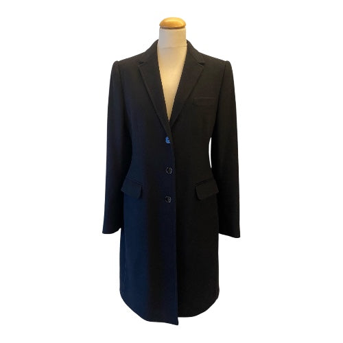 DOLCE & GABBANA Single-Breasted Wool Coat Size It 44
