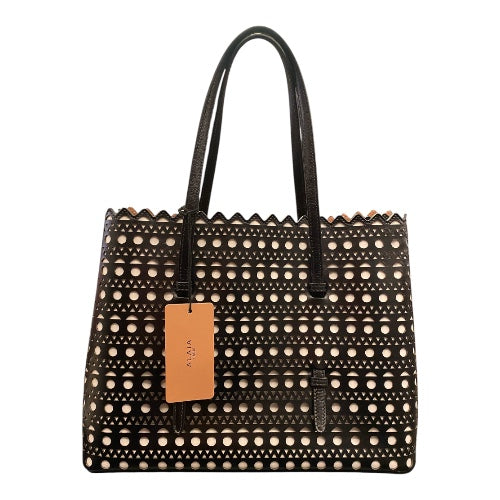 ALAÏA Mina 32 Tote Bag Black