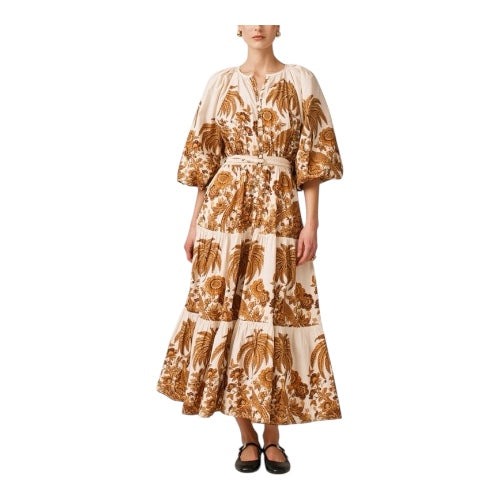 BY TIMO Poplin Maxi Dress Size M