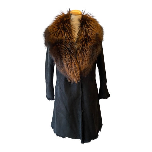 NIGEL PRESTON & KNIGHT Lambskin Coat Size M