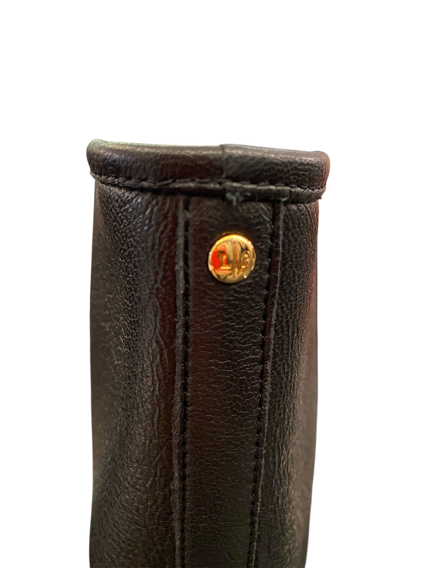 LORO PIANA Leather Boots Black Size 40