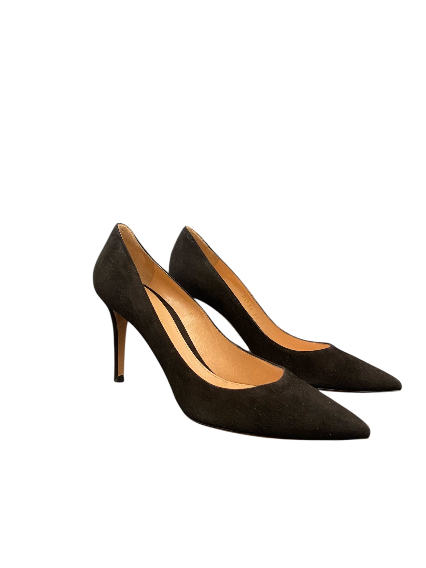 GIANVITO ROSSI Gianvito 85 Suede Pumps Size 39