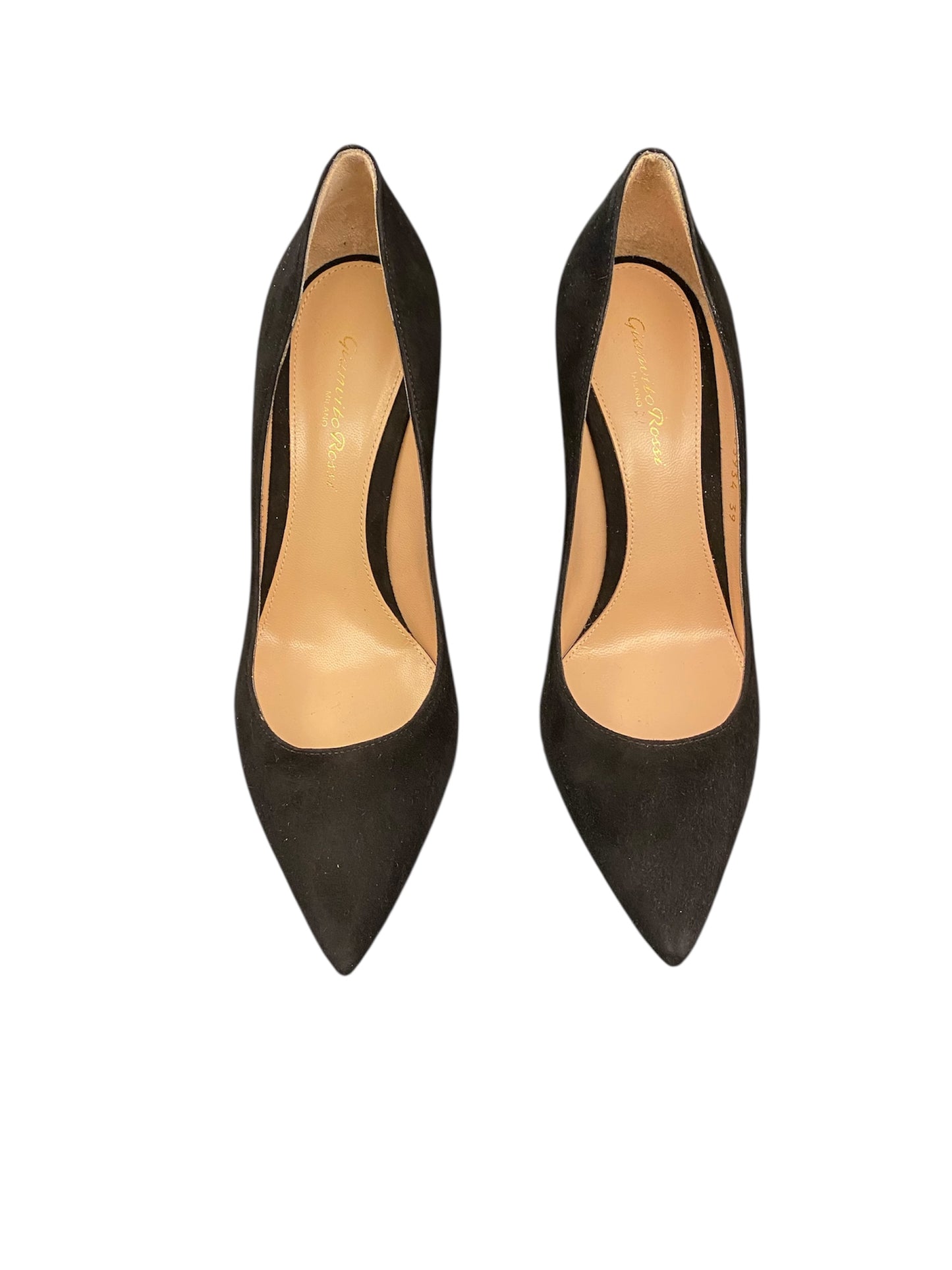 GIANVITO ROSSI Gianvito 85 Suede Pumps Size 39