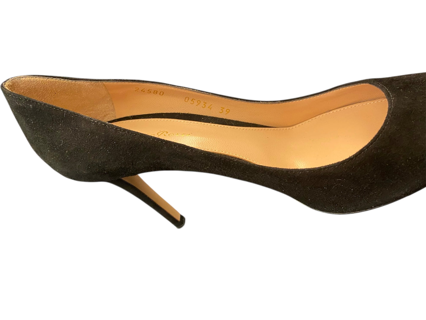 GIANVITO ROSSI Gianvito 85 Suede Pumps Size 39