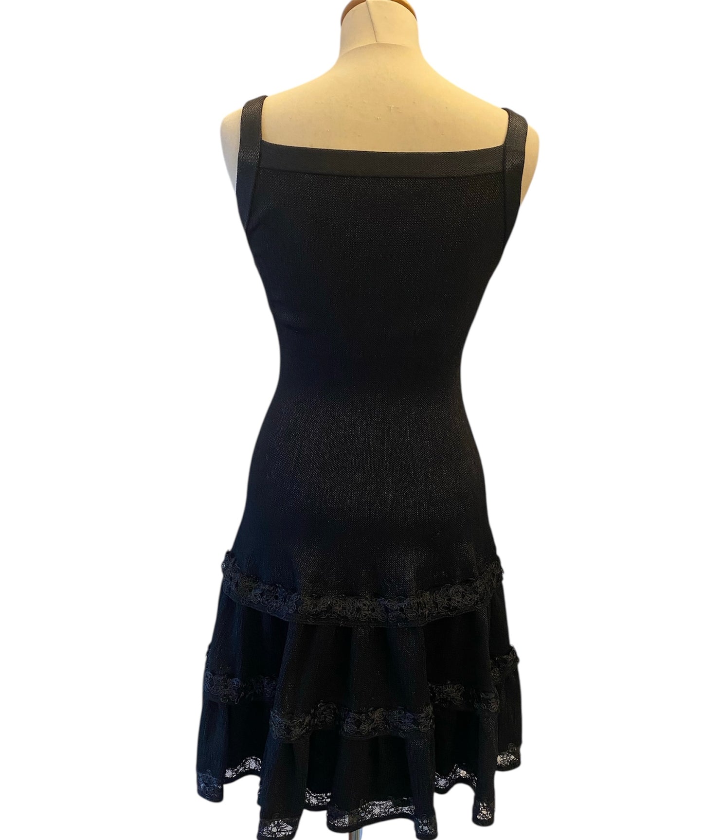 ALAÏA Black Dress Size FR 38