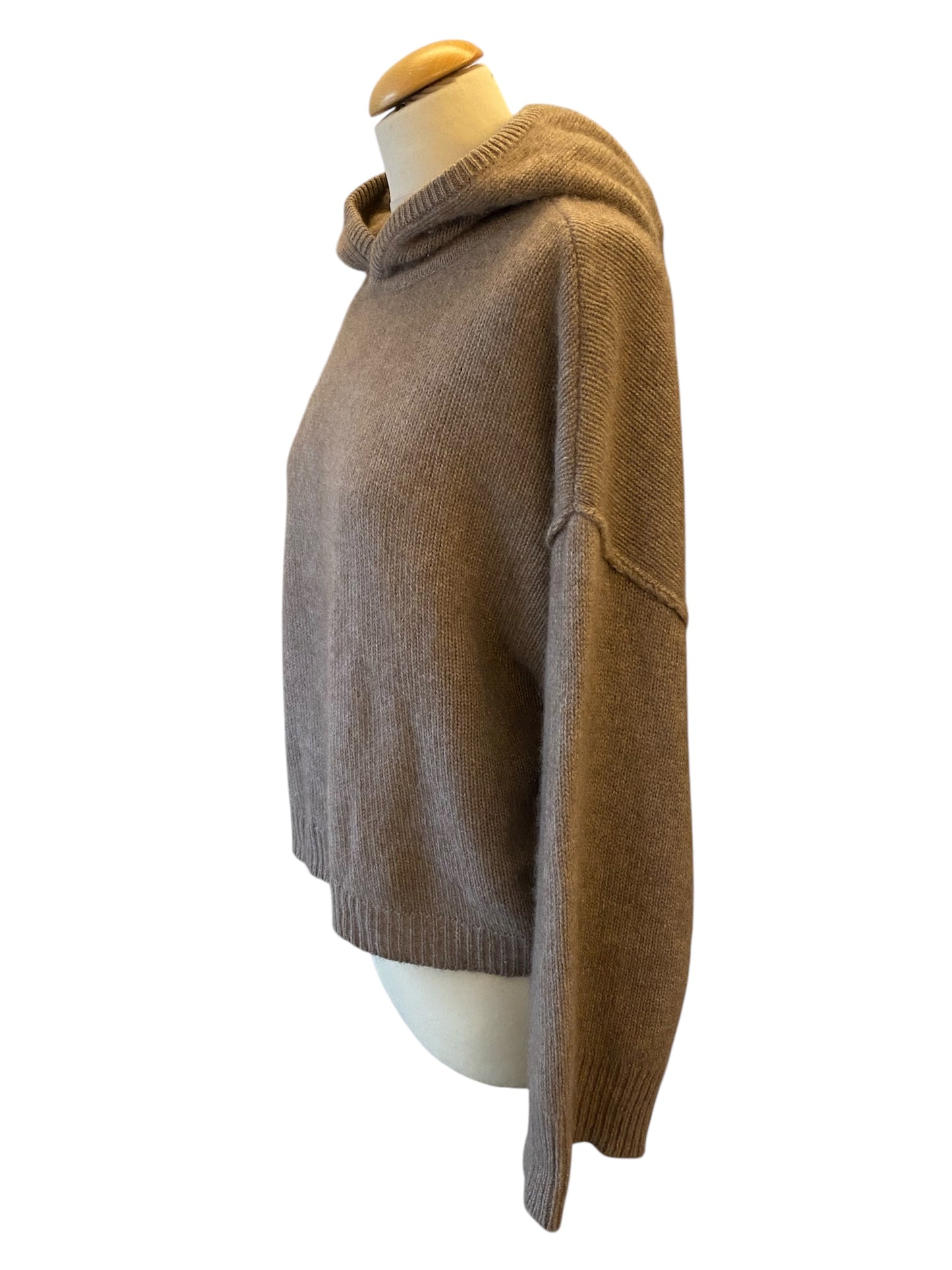SANTOSH Cashmere Hoodie Sweater Size M