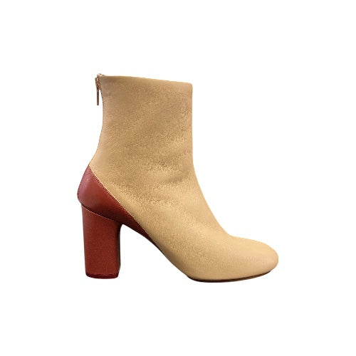 CÉLINE by Phoebe Philo Leather Color Block Boots Size 39,5