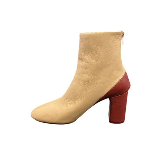 CÉLINE by Phoebe Philo Leather Color Block Boots Size 39,5
