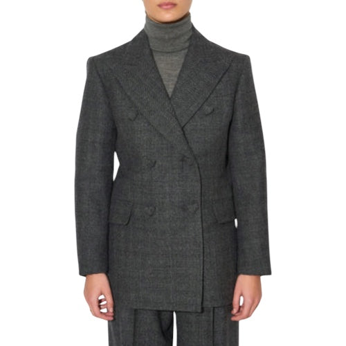 PAUL & JOE Wool Blazer Grey Size Fr 40