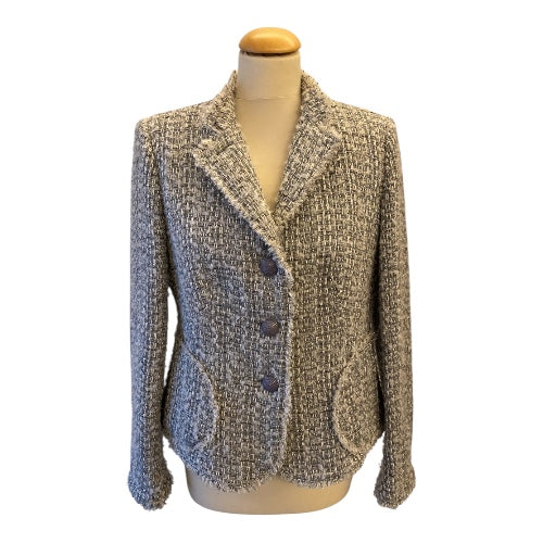 ARMANI COLLEZIONI Virgin Wool/Alpaca Blazer Size IT 48