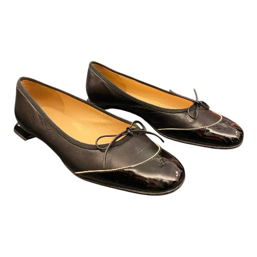 CHANEL Ballerina Black Size 38