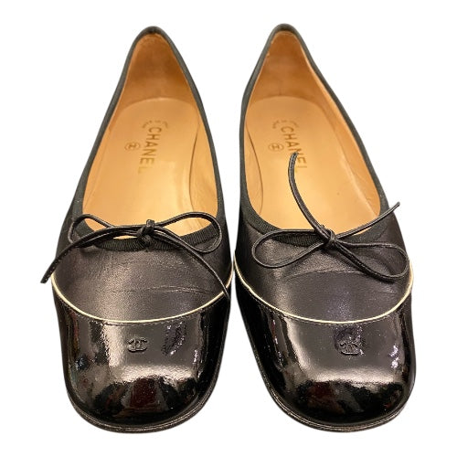 CHANEL Ballerina Black Size 38