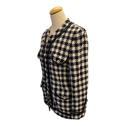 ESCADA Tweed Wool Blend Jacket Size M