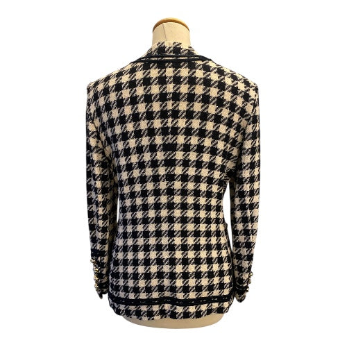 ESCADA Tweed Wool Blend Jacket Size M