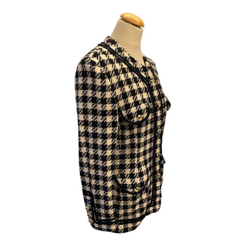 ESCADA Tweed Wool Blend Jacket Size M